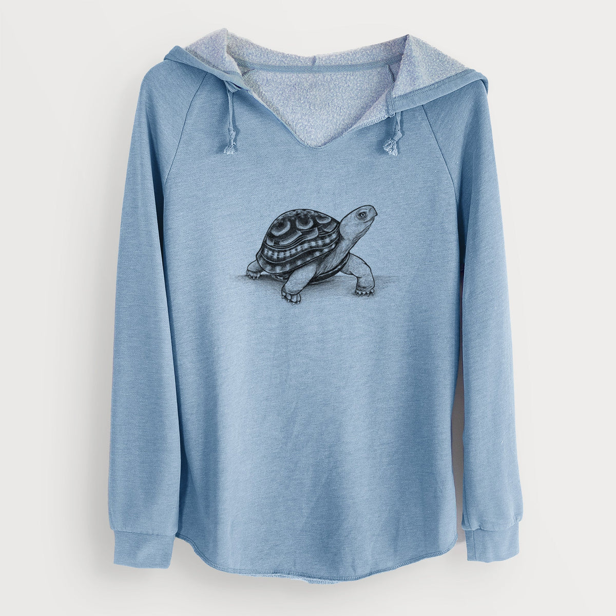 Common Box Turtle - Terrapene carolina - Cali Wave Hooded Sweatshirt