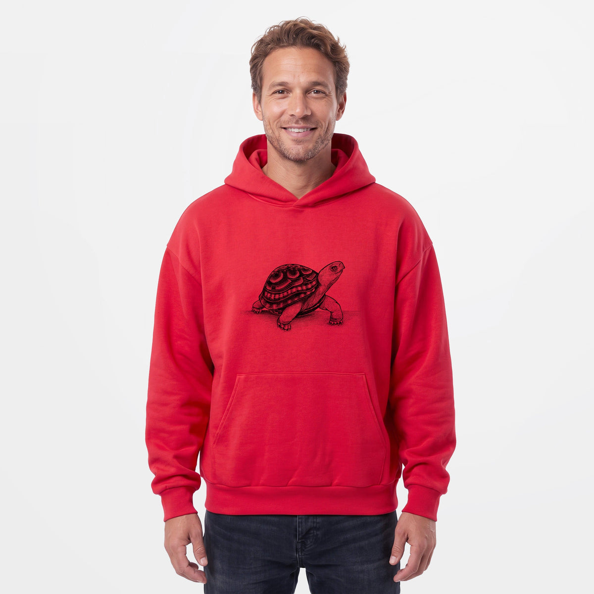 Common Box Turtle - Terrapene carolina  - Statement Midweight Hoodie