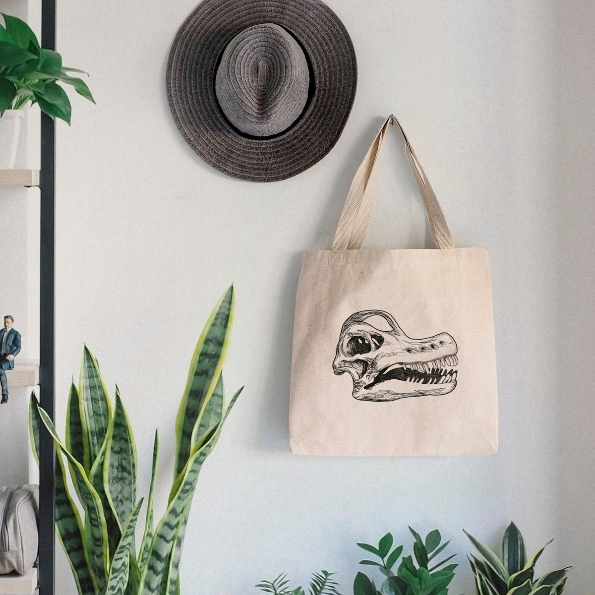 Brachiosaurus Skull - Tote Bag