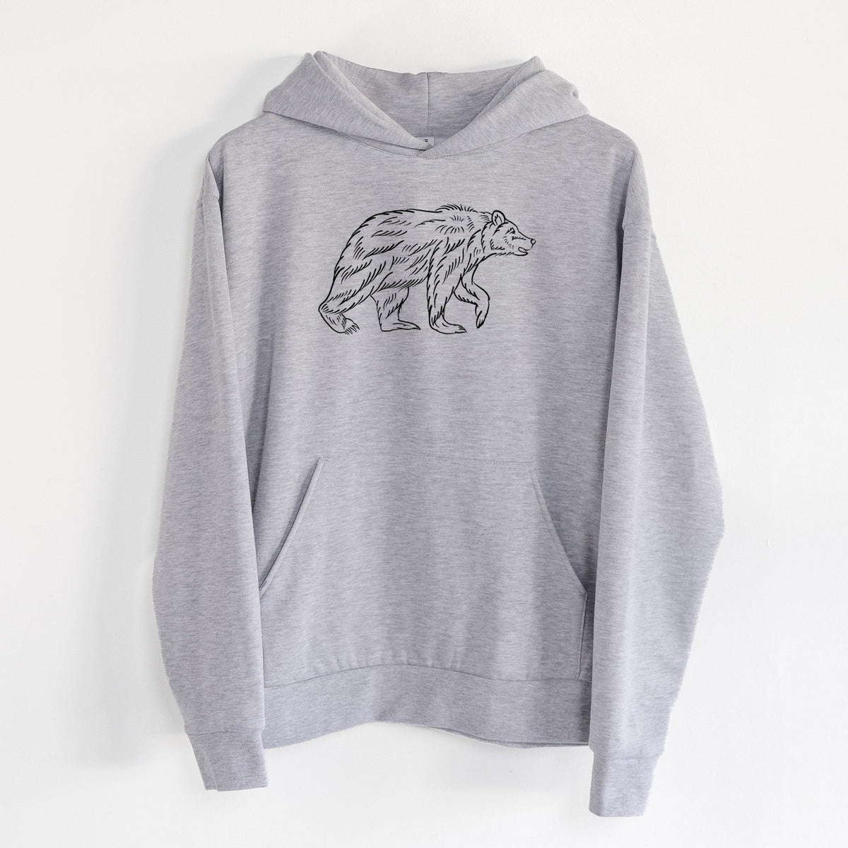 Brown Bear  - Statement Midweight Hoodie
