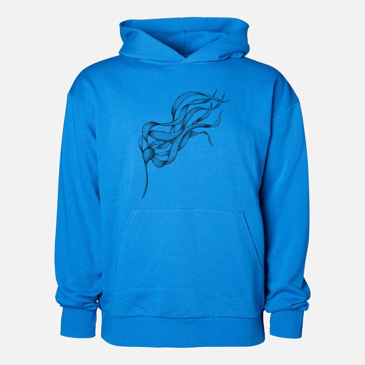 Bull Kelp - Nereocystis Luetkeana  - Statement Midweight Hoodie