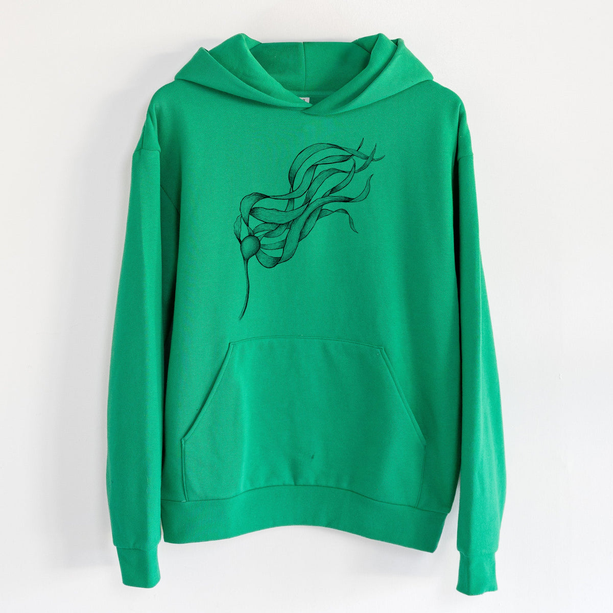 Bull Kelp - Nereocystis Luetkeana  - Statement Midweight Hoodie