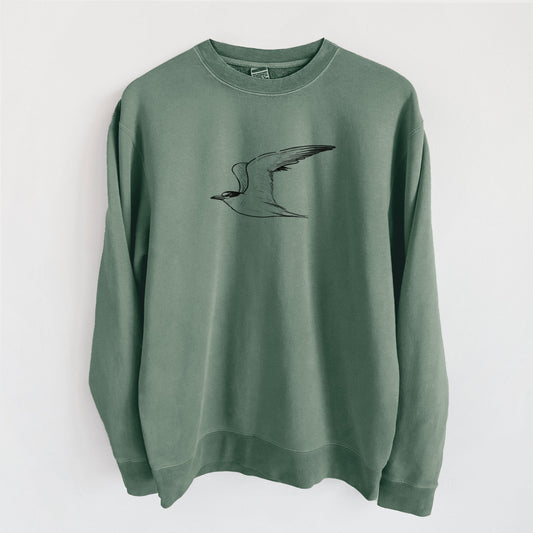 California Least Tern - Sterna antillarum browni - Unisex Pigment Dyed Crew Sweatshirt