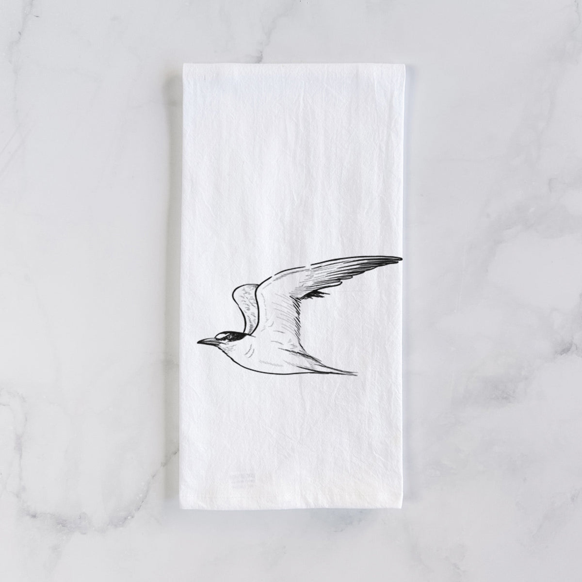California Least Tern - Sterna antillarum browni Tea Towel