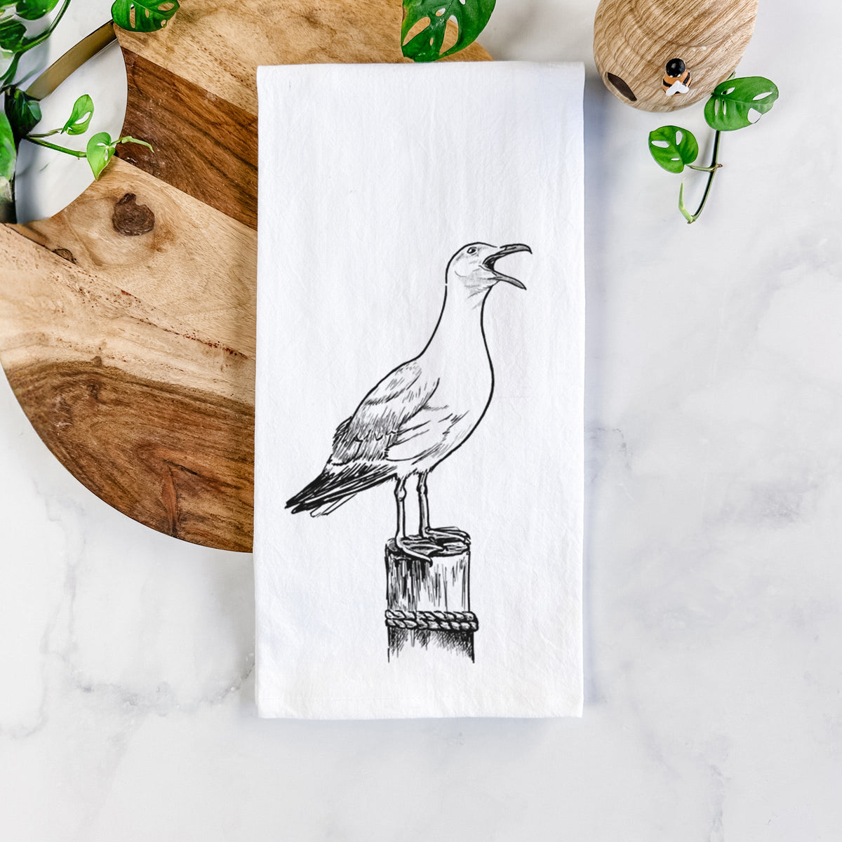 California Gull - Larus californicus Tea Towel