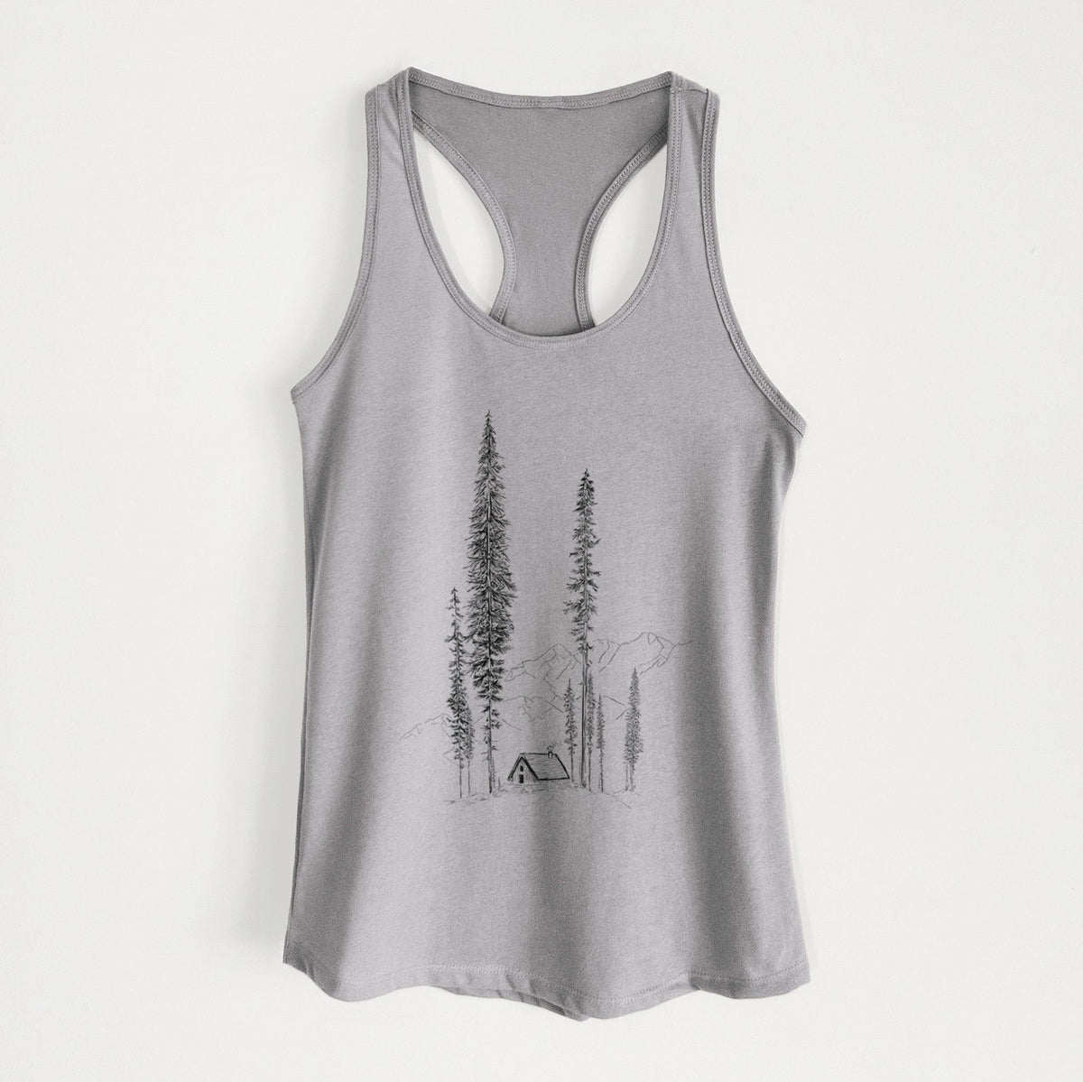Mountain Pine Cabin Retreat - Women's Racerback Tanktop