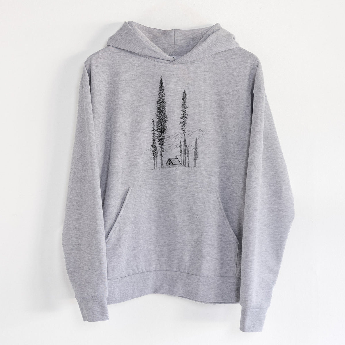 Mountain Pine Cabin Retreat  - Statement Midweight Hoodie