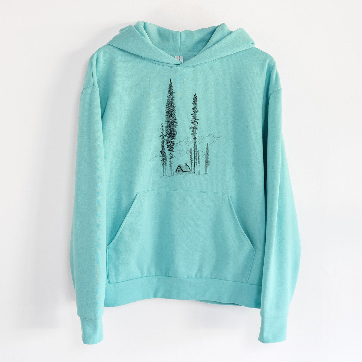 Mountain Pine Cabin Retreat  - Statement Midweight Hoodie