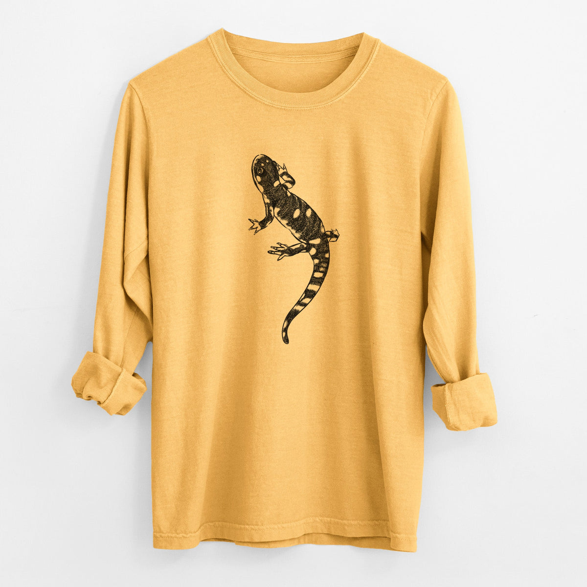 California Tiger Salamander - Ambystoma californiense - Unisex Comfort Colors 100% Cotton Long Sleeve