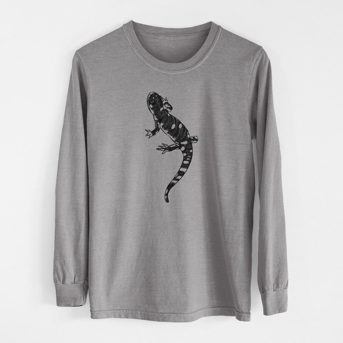 California Tiger Salamander - Ambystoma californiense - Unisex Comfort Colors 100% Cotton Long Sleeve