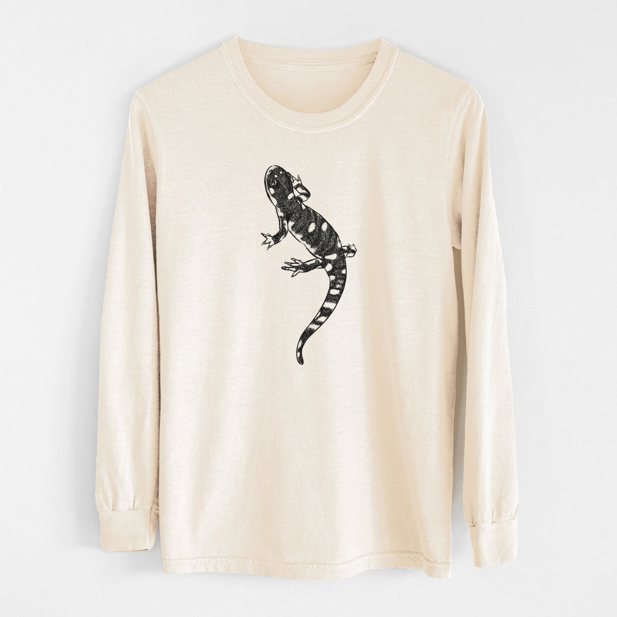 California Tiger Salamander - Ambystoma californiense - Unisex Comfort Colors 100% Cotton Long Sleeve