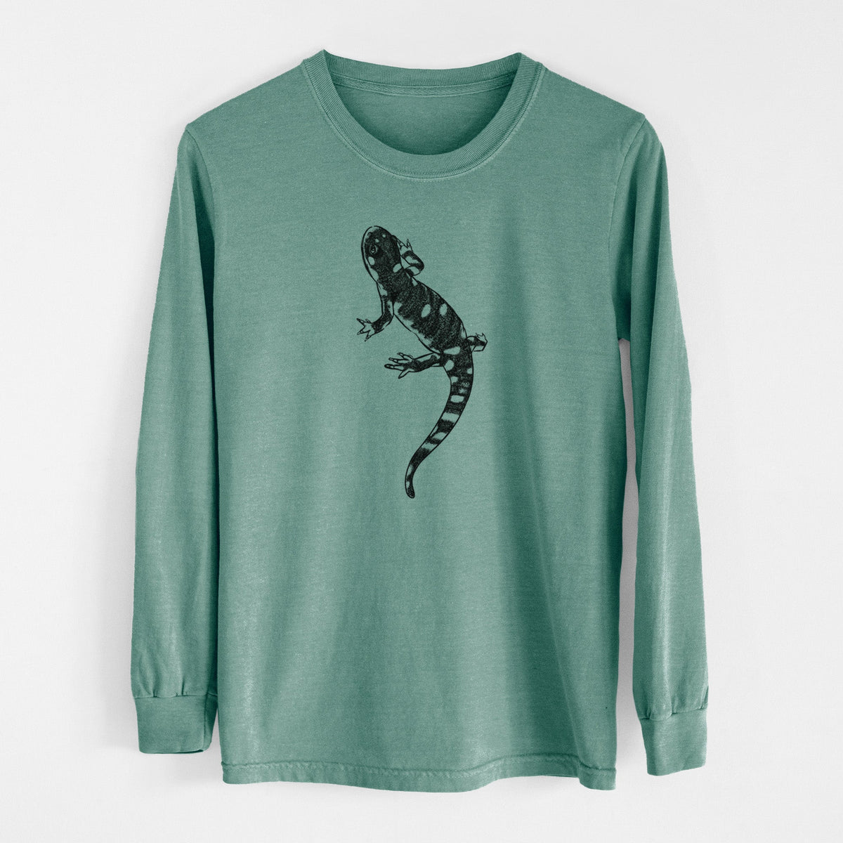 California Tiger Salamander - Ambystoma californiense - Unisex Comfort Colors 100% Cotton Long Sleeve