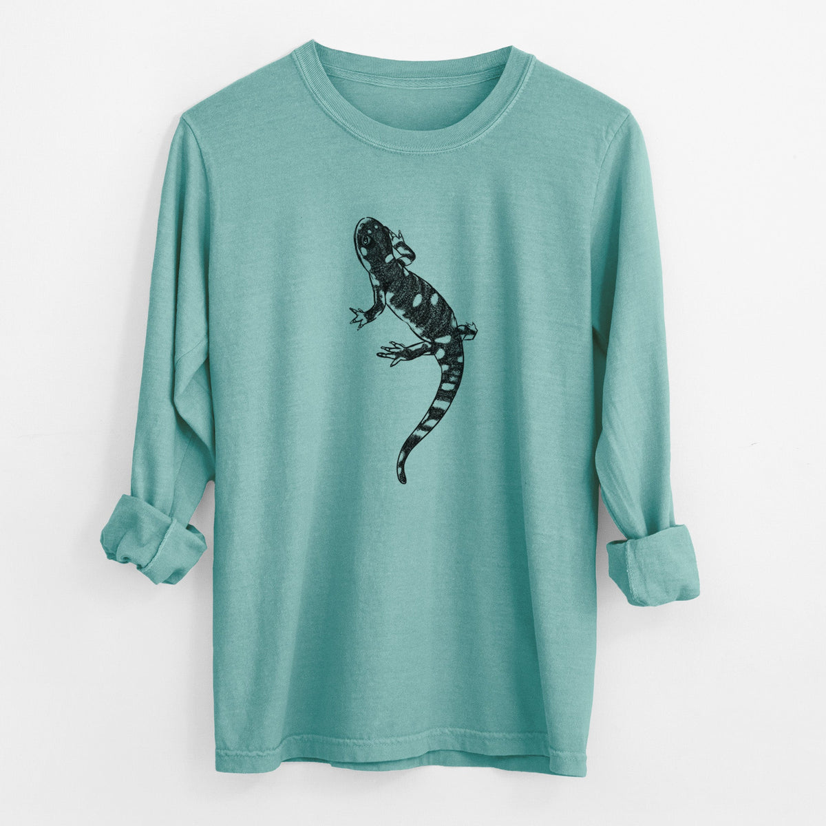 California Tiger Salamander - Ambystoma californiense - Unisex Comfort Colors 100% Cotton Long Sleeve