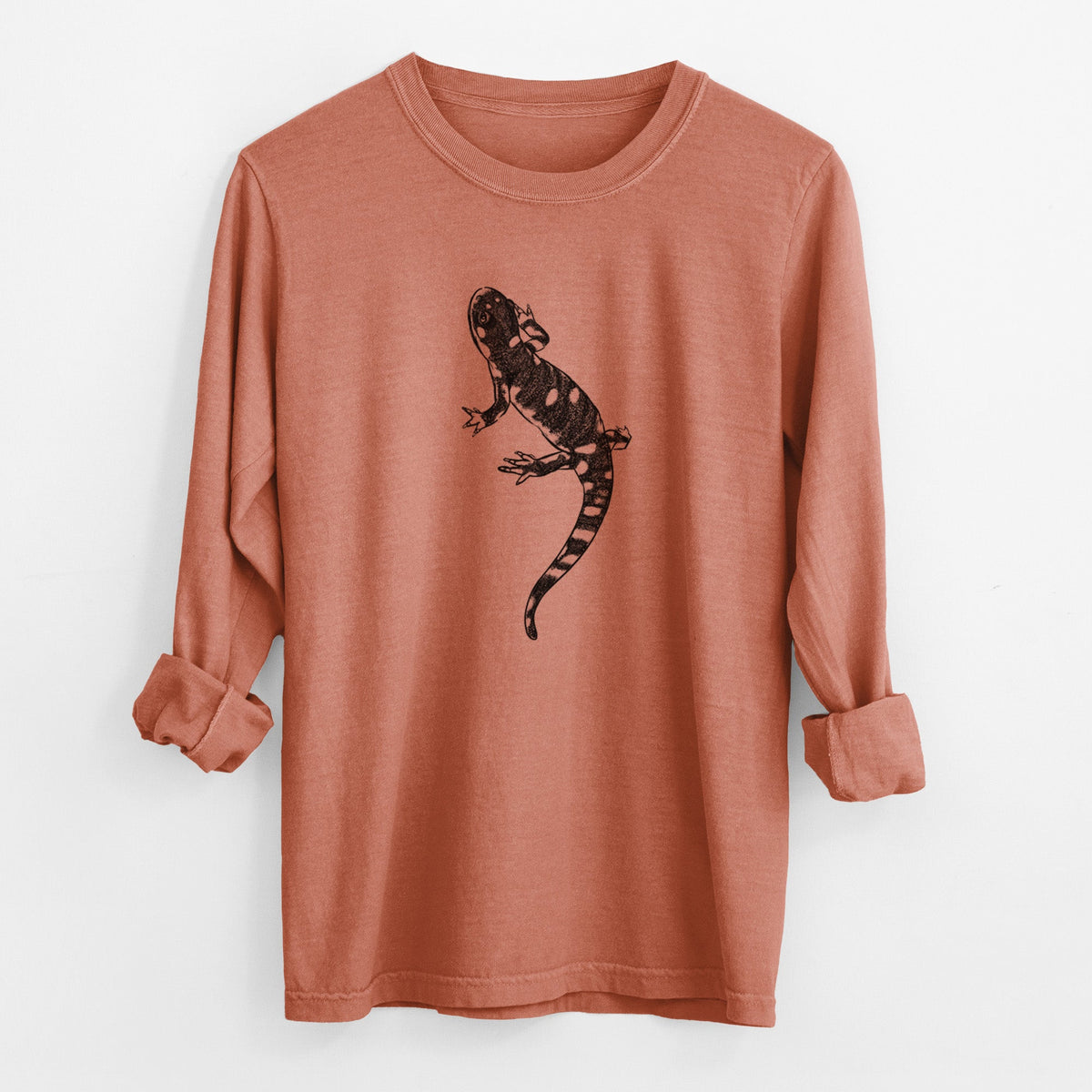 California Tiger Salamander - Ambystoma californiense - Unisex Comfort Colors 100% Cotton Long Sleeve