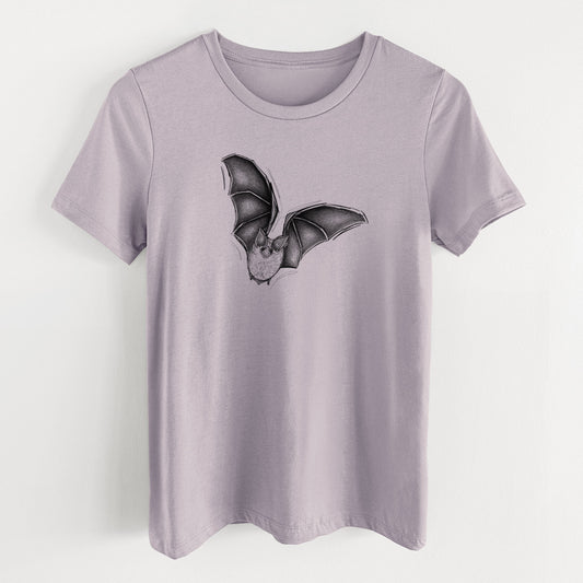 Macrotus californicus - California Leaf-nosed Bat - Women's Lightweight Relaxed Fit 100% Cotton Crewneck