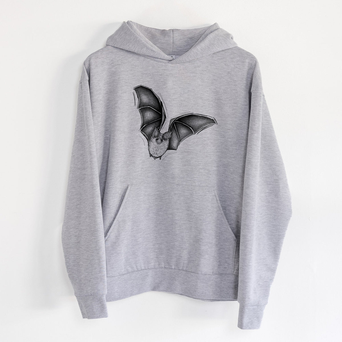 Macrotus californicus - California Leaf-nosed Bat  - Statement Midweight Hoodie