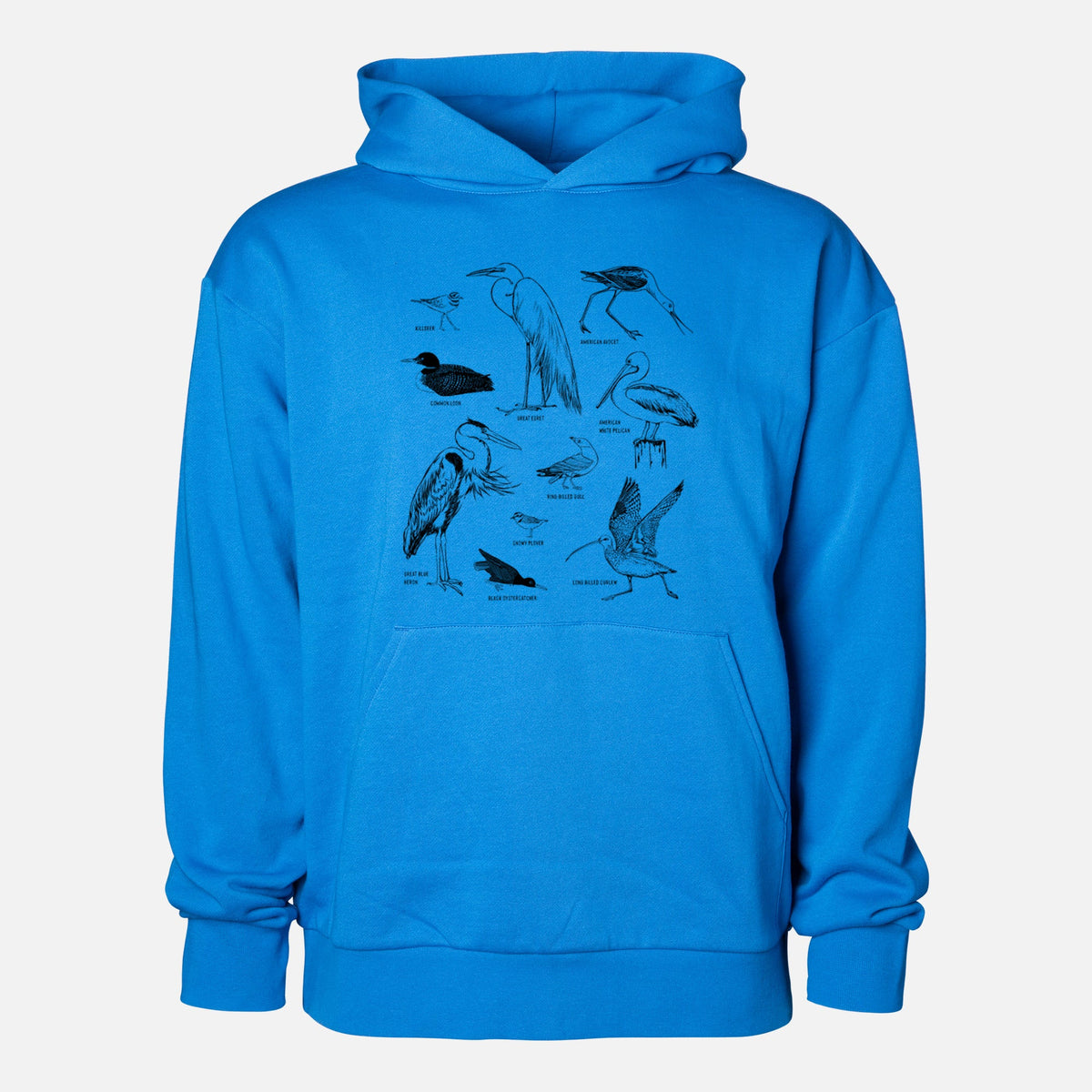 California Shorebirds  - Statement Midweight Hoodie