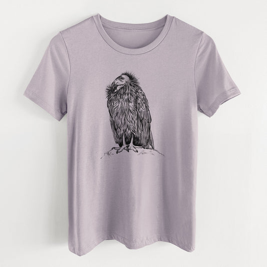 California Condor - Gymnogyps californianus - Women's Lightweight Relaxed Fit 100% Cotton Crewneck