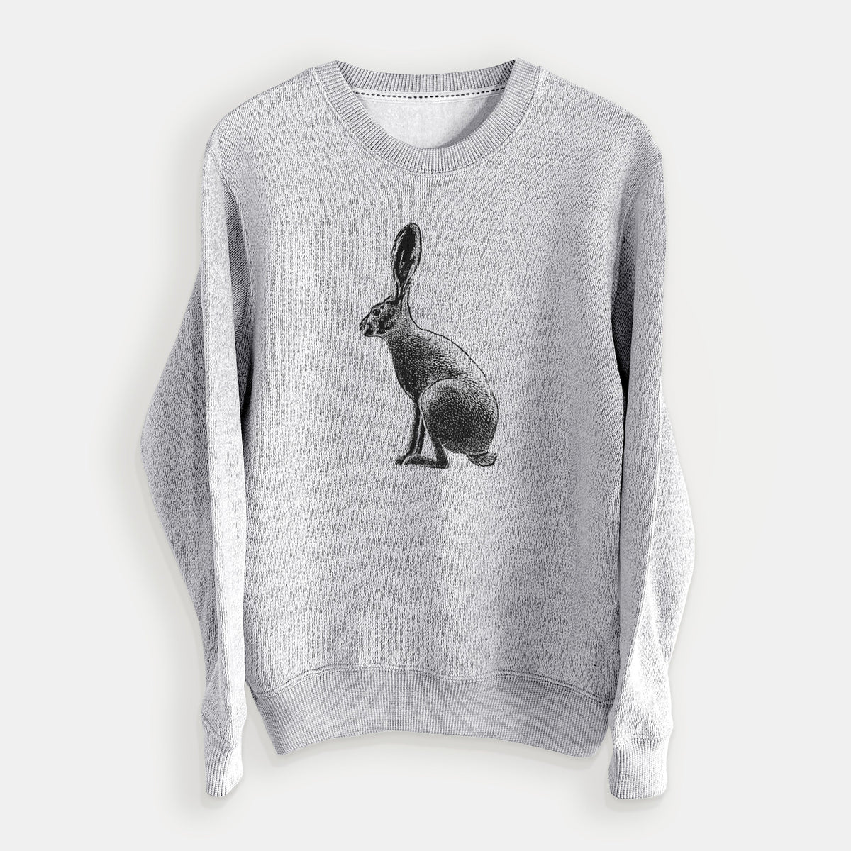 Wild California Hare - Black-tailed Jackrabbit - Knit Sweatshirt