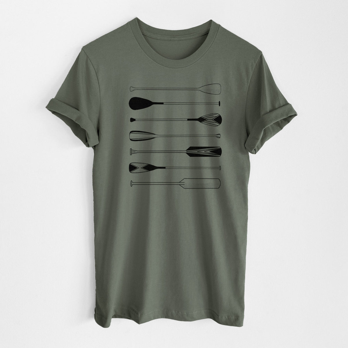 Canoe Paddles - Lightweight 100% Cotton Unisex Crewneck