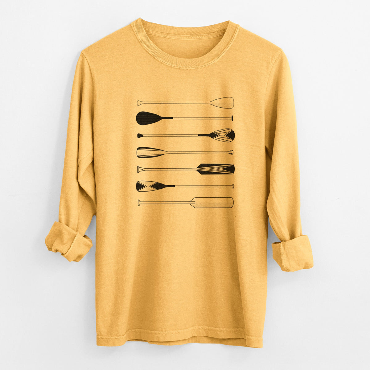 Canoe Paddles - Unisex Comfort Colors 100% Cotton Long Sleeve