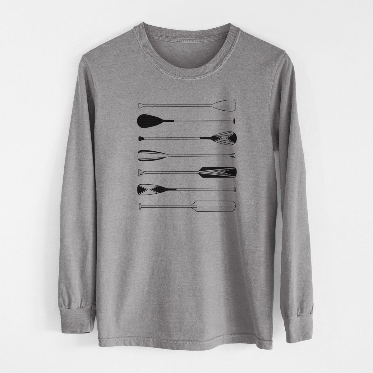 Canoe Paddles - Unisex Comfort Colors 100% Cotton Long Sleeve