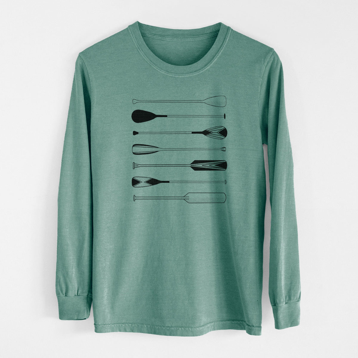 Canoe Paddles - Unisex Comfort Colors 100% Cotton Long Sleeve
