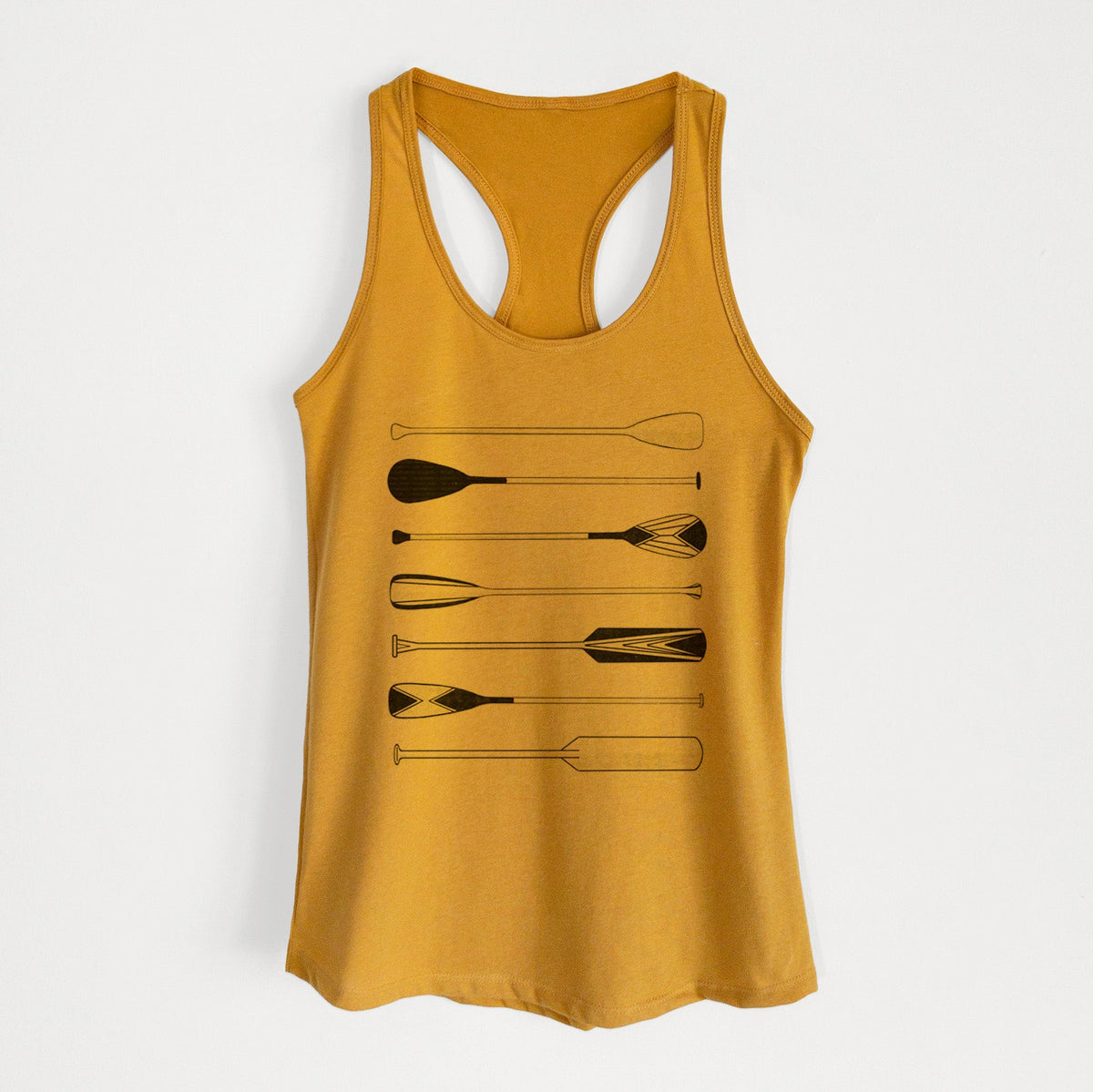 Canoe Paddles - Women's Racerback Tanktop