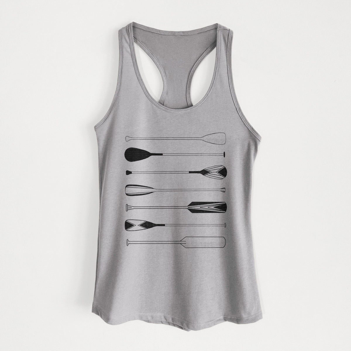 Canoe Paddles - Women's Racerback Tanktop