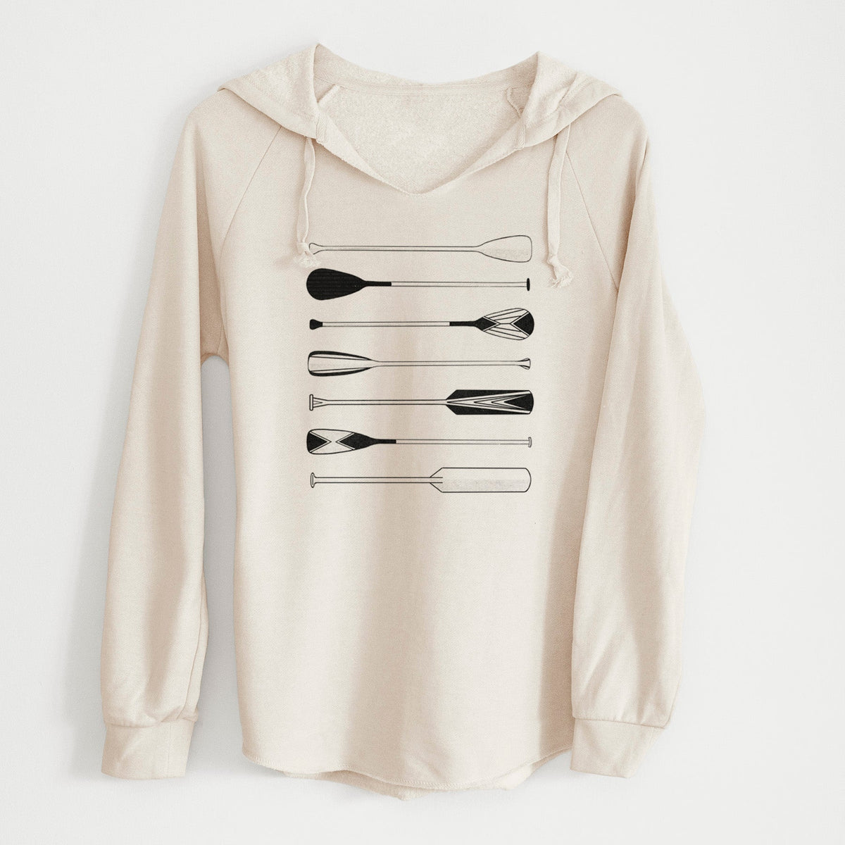 Canoe Paddles - Cali Wave Hooded Sweatshirt