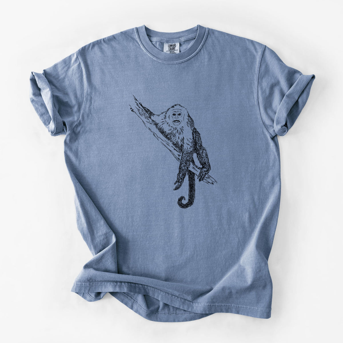 Capuchin Monkey - Cebus imitator - Unisex Comfort Colors Garment-Dyed Heavyweight T-shirt