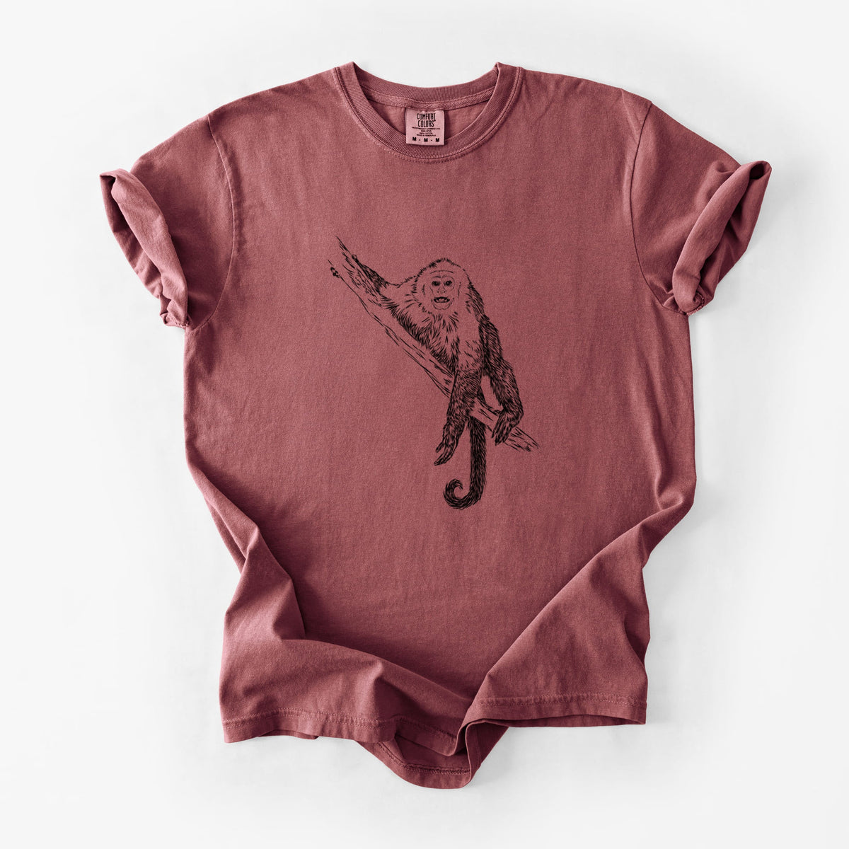 Capuchin Monkey - Cebus imitator - Unisex Comfort Colors Garment-Dyed Heavyweight T-shirt