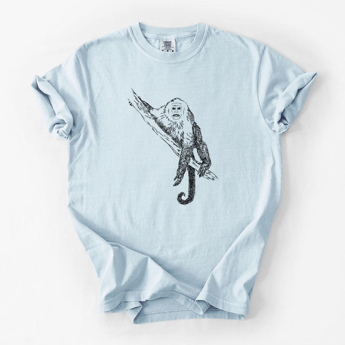 Capuchin Monkey - Cebus imitator - Unisex Comfort Colors Garment-Dyed Heavyweight T-shirt