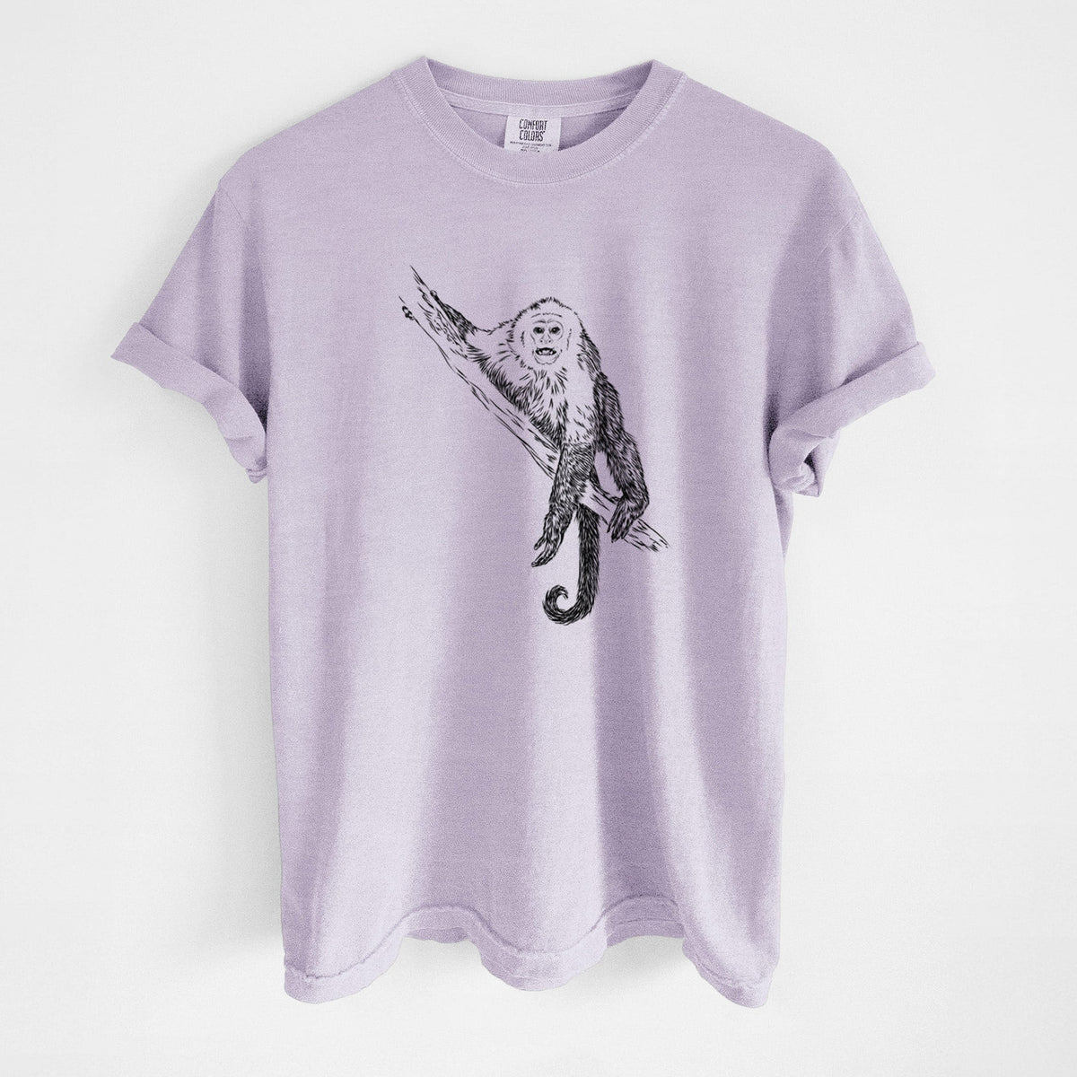 Capuchin Monkey - Cebus imitator - Unisex Comfort Colors Garment-Dyed Heavyweight T-shirt