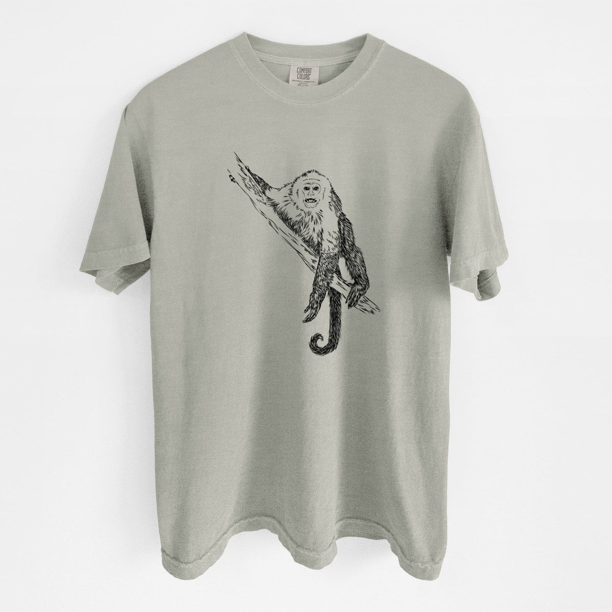 Capuchin Monkey - Cebus imitator - Unisex Comfort Colors Garment-Dyed Heavyweight T-shirt