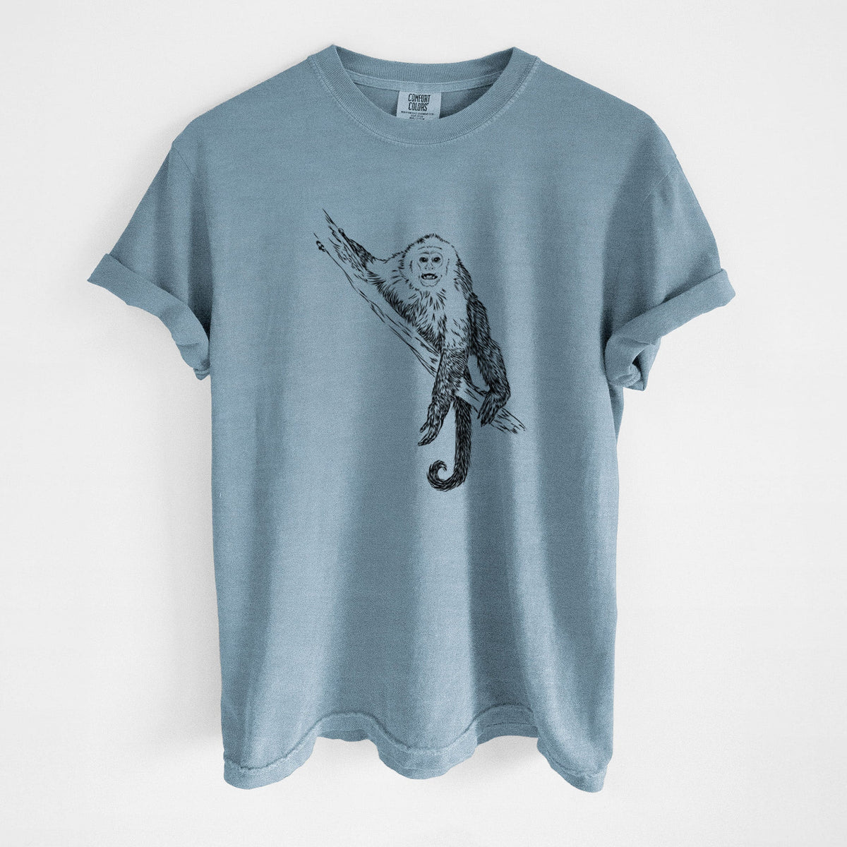 Capuchin Monkey - Cebus imitator - Unisex Comfort Colors Garment-Dyed Heavyweight T-shirt