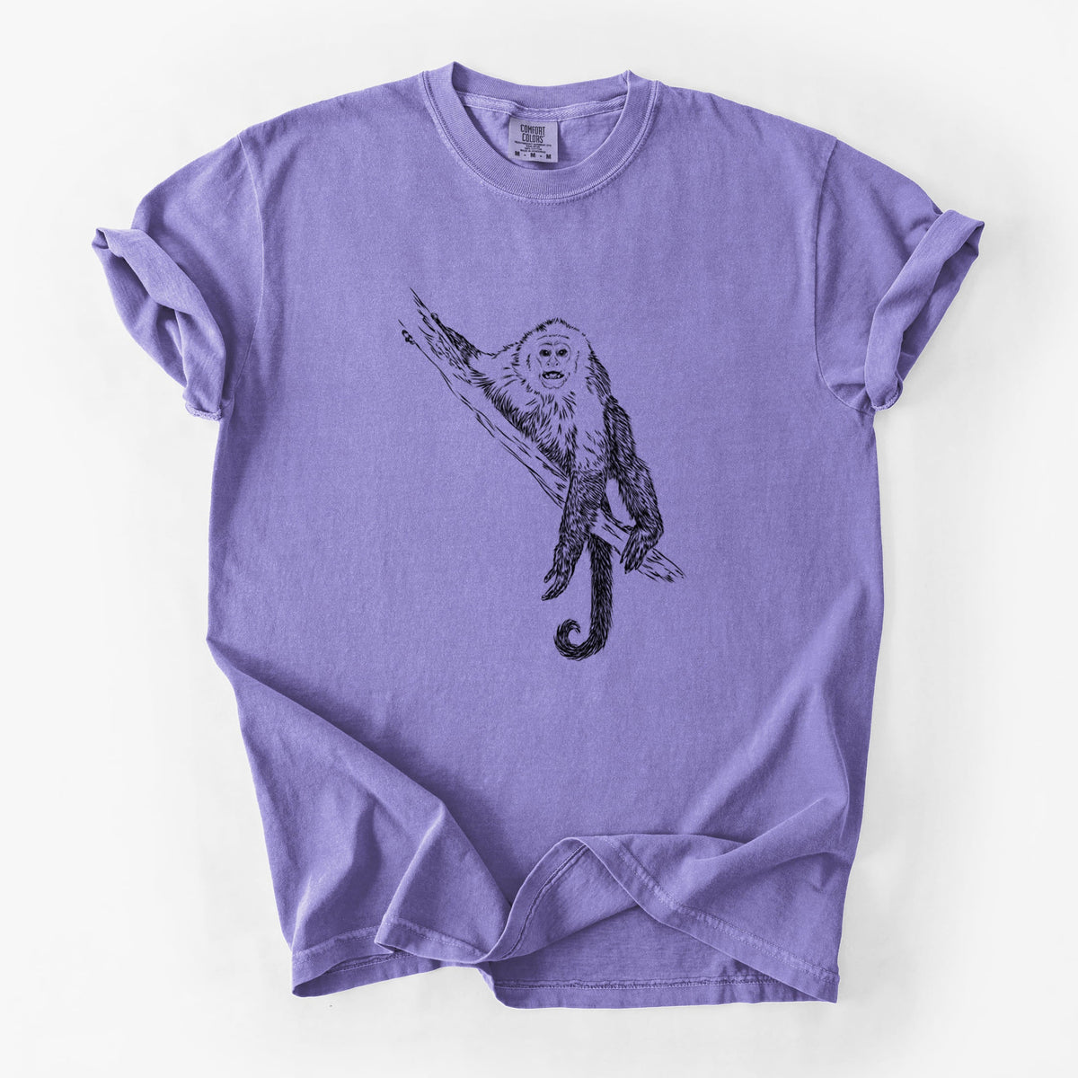 Capuchin Monkey - Cebus imitator - Unisex Comfort Colors Garment-Dyed Heavyweight T-shirt