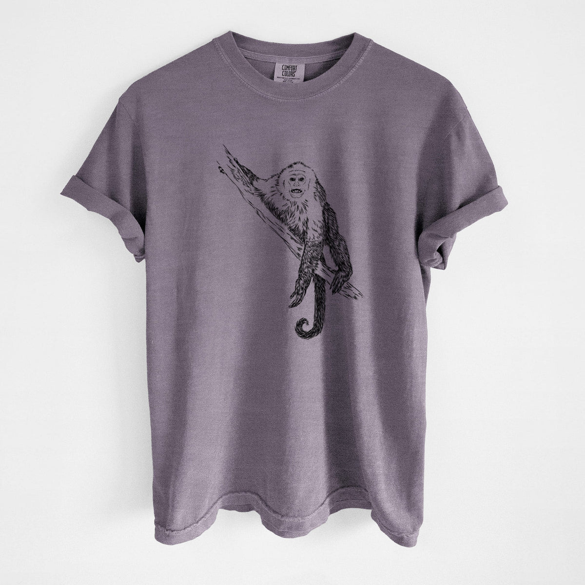 Capuchin Monkey - Cebus imitator - Unisex Comfort Colors Garment-Dyed Heavyweight T-shirt
