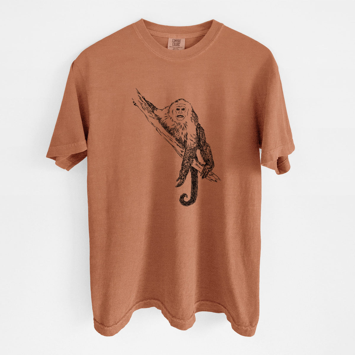 Capuchin Monkey - Cebus imitator - Unisex Comfort Colors Garment-Dyed Heavyweight T-shirt