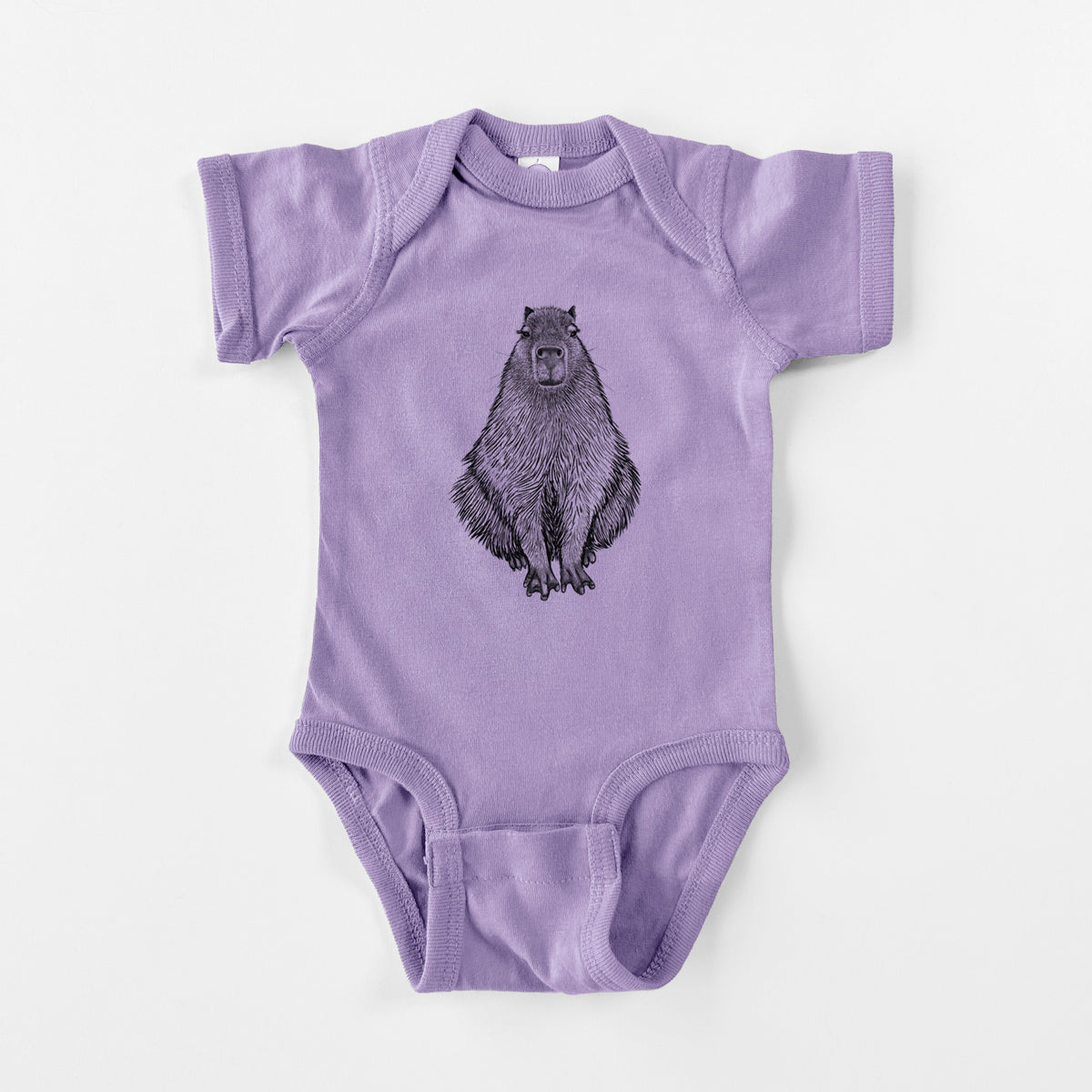 Capybara - Hydrochoerus hydrochaeris - Baby Fine Jersey Bodysuit