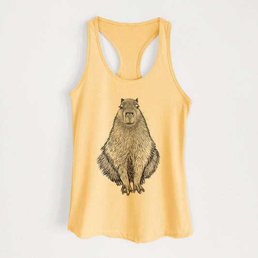 Capybara - Hydrochoerus hydrochaeris - Women's Racerback Tanktop