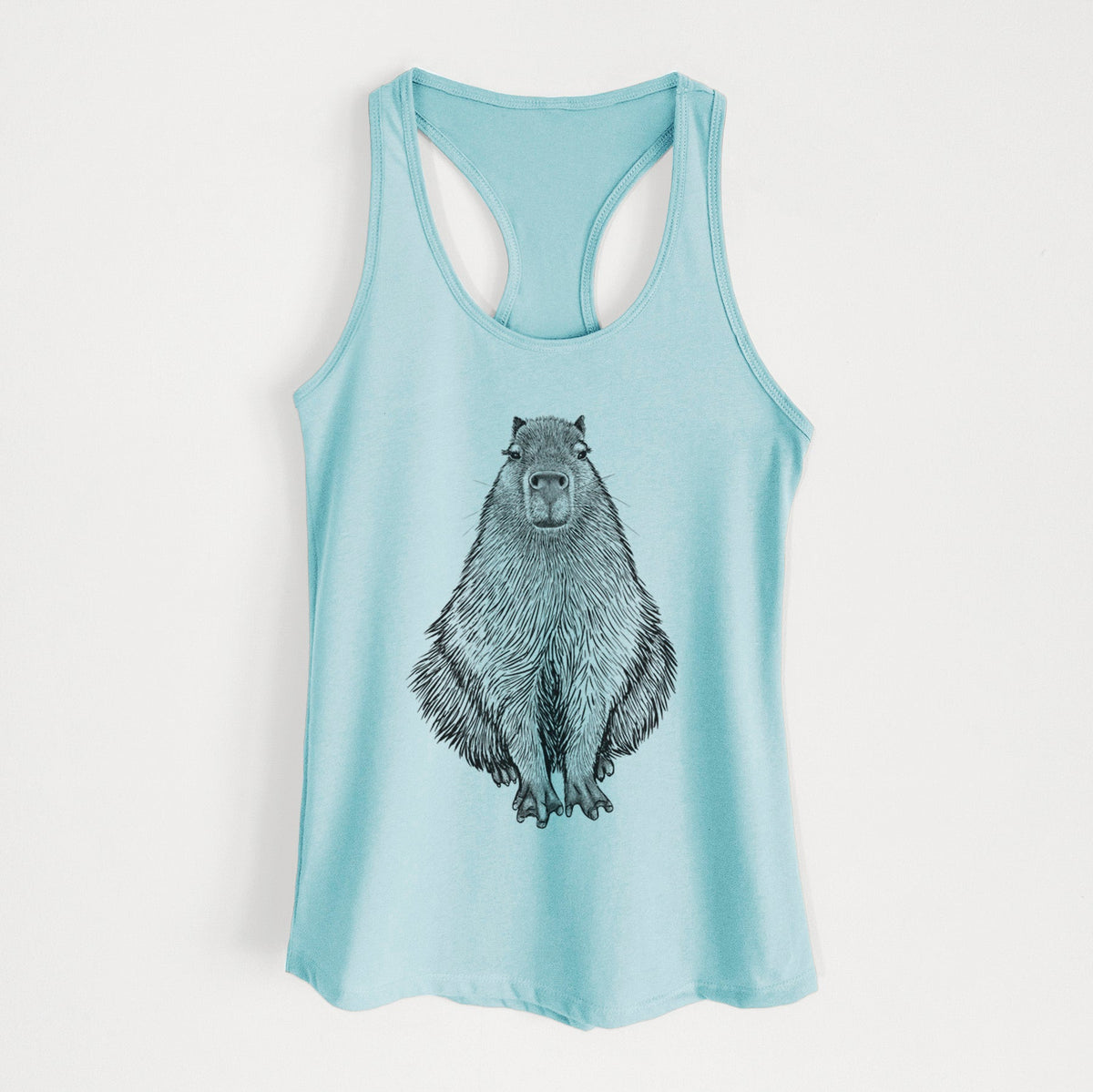 Capybara - Hydrochoerus hydrochaeris - Women's Racerback Tanktop