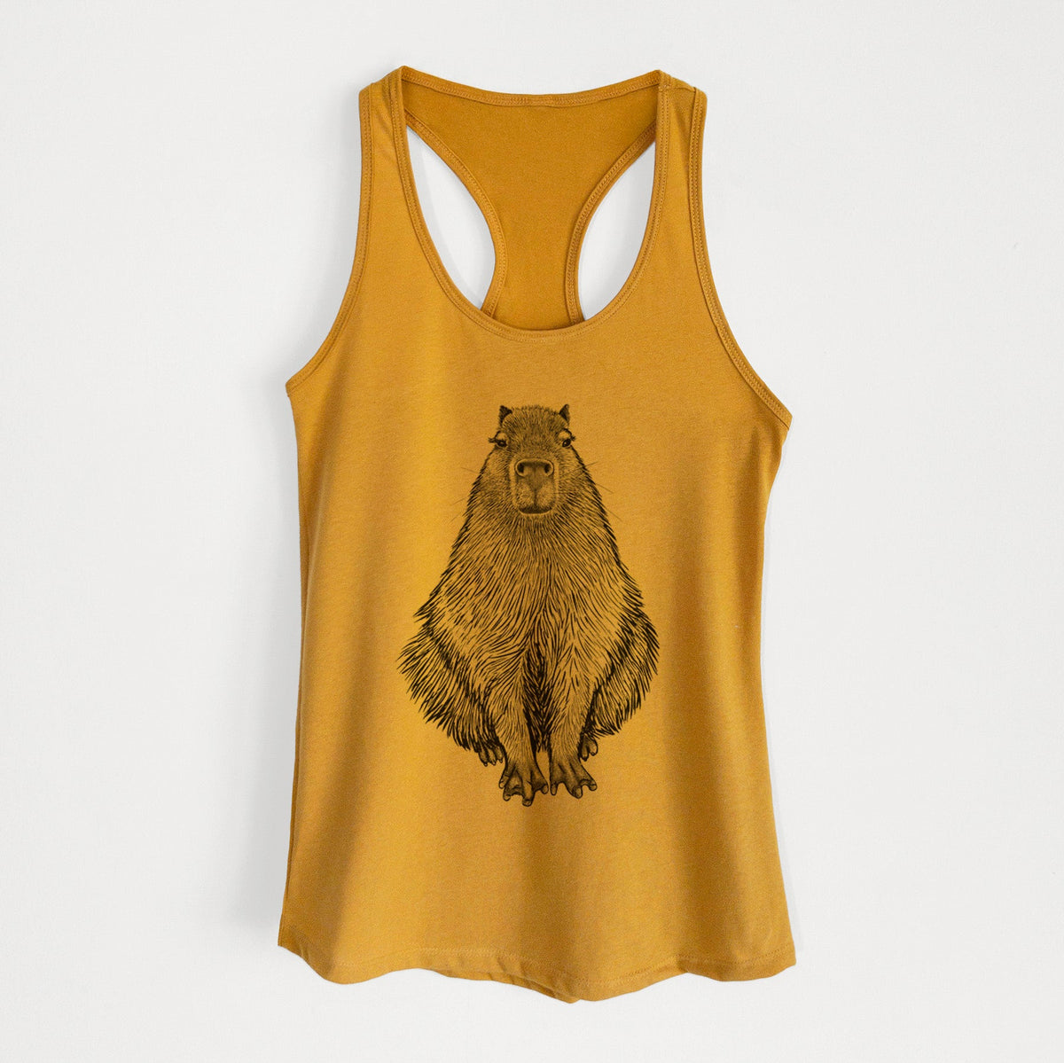 Capybara - Hydrochoerus hydrochaeris - Women's Racerback Tanktop