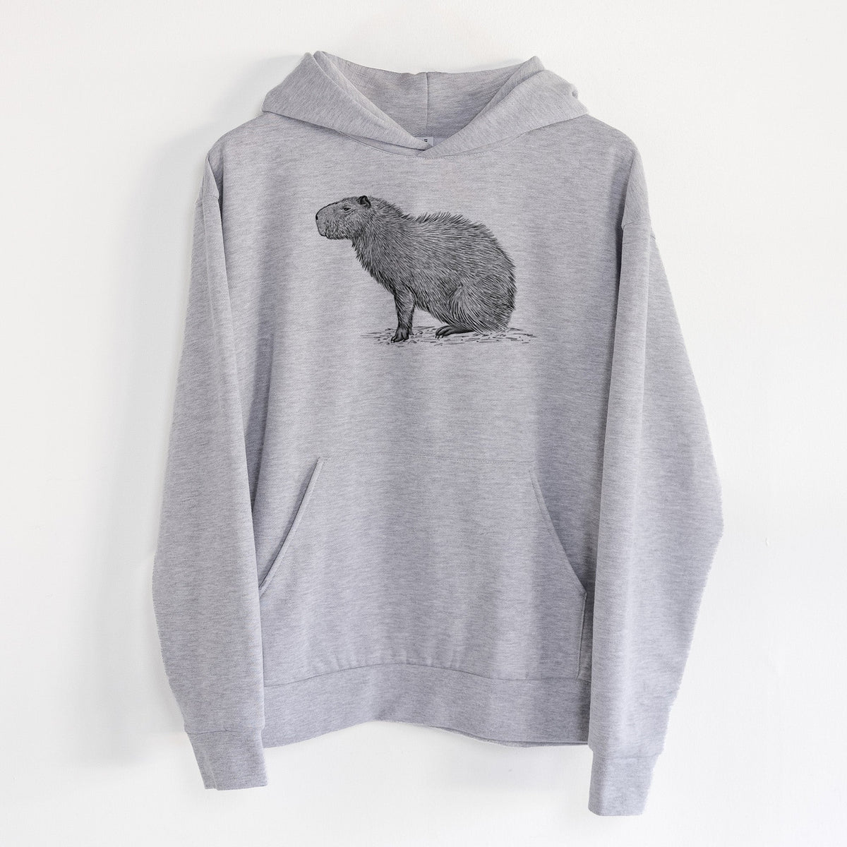 Capybara Profile - Hydrochoerus hydrochaeris  - Statement Midweight Hoodie