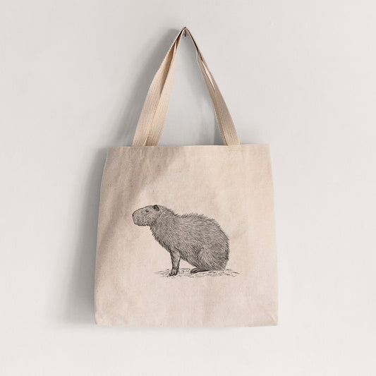 Capybara Profile - Hydrochoerus hydrochaeris - Tote Bag