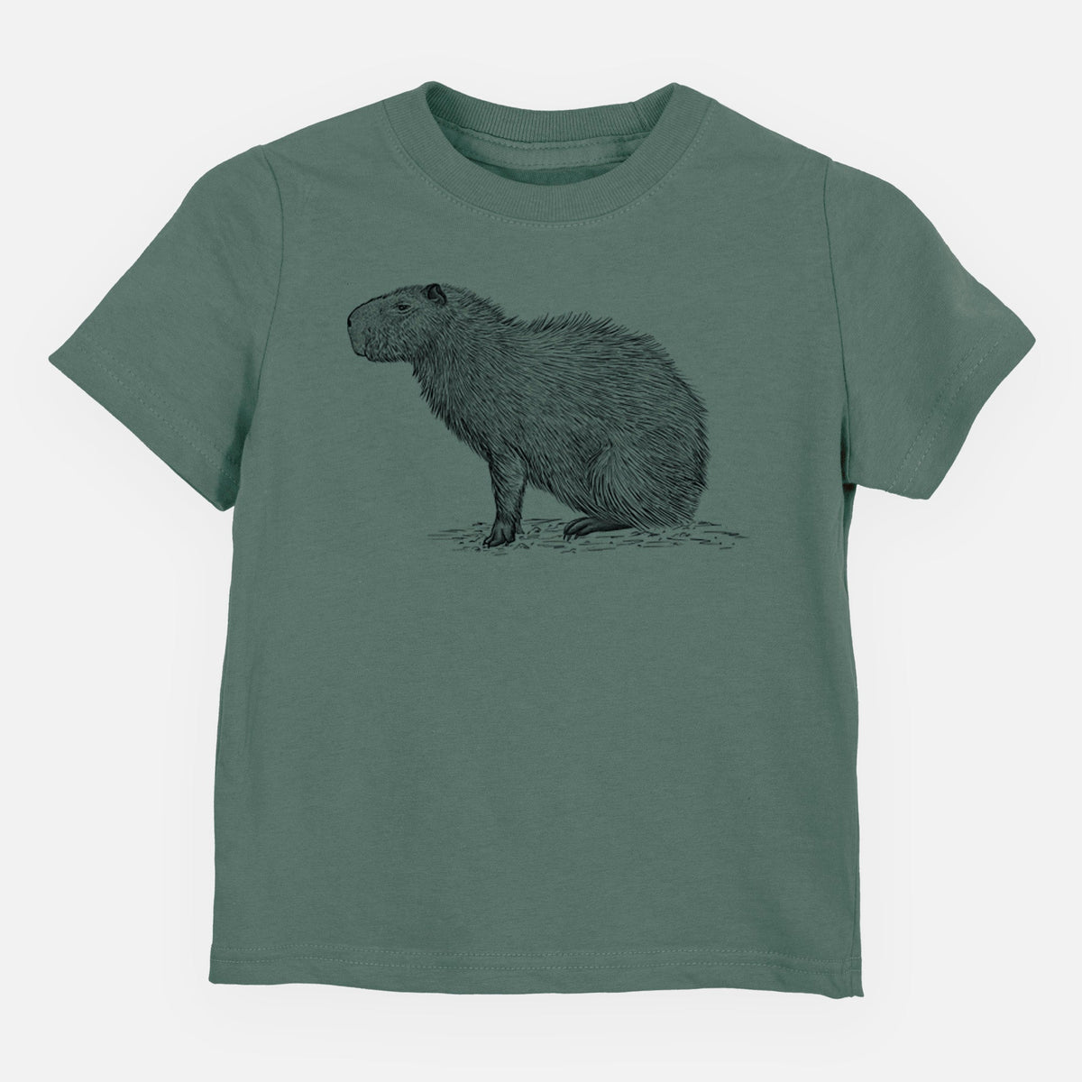 Capybara Profile - Hydrochoerus hydrochaeris - Toddler/Youth Shirt
