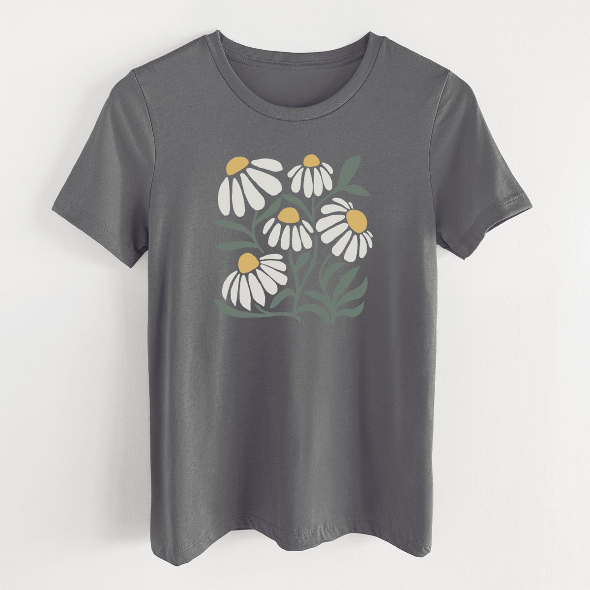 Chamomile Vibes - Women's Lightweight Relaxed Fit 100% Cotton Crewneck
