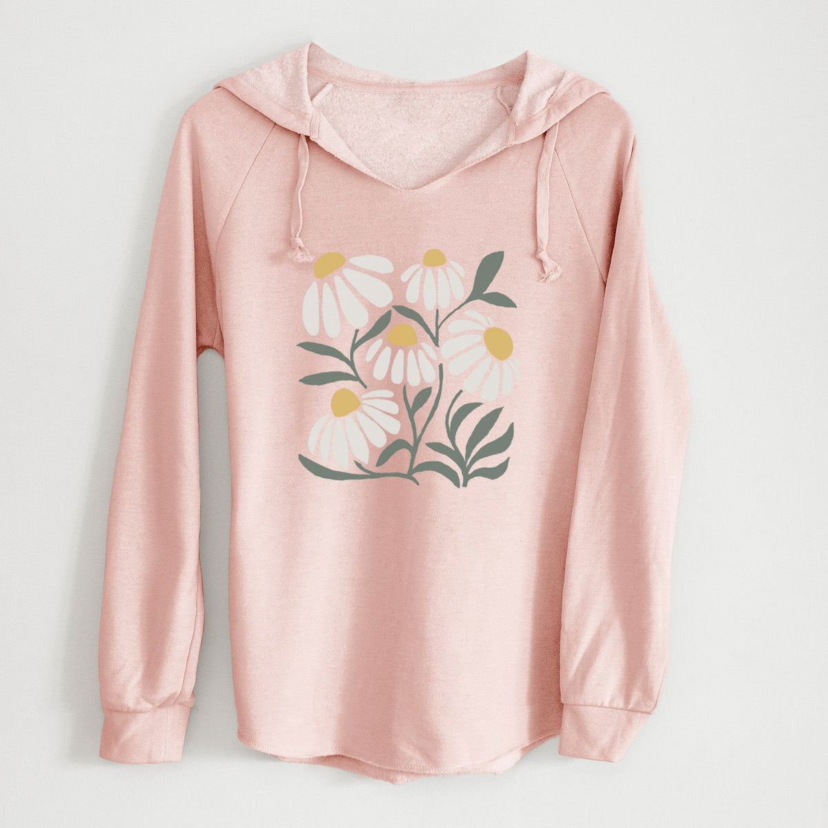 Chamomile Vibes - Cali Wave Hooded Sweatshirt