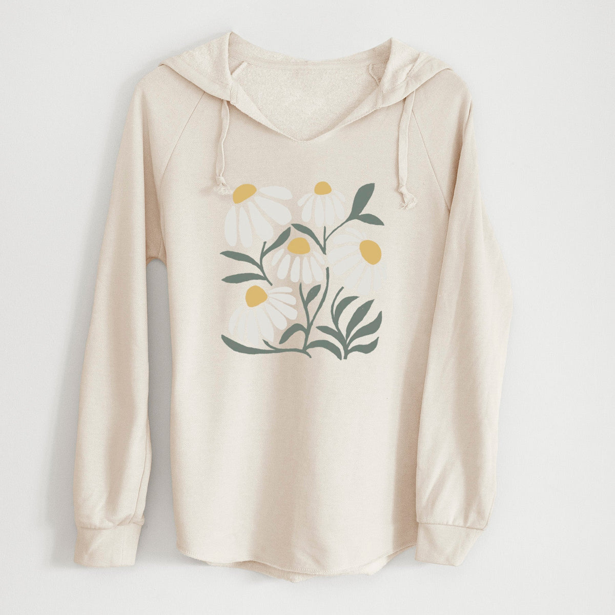 Chamomile Vibes - Cali Wave Hooded Sweatshirt