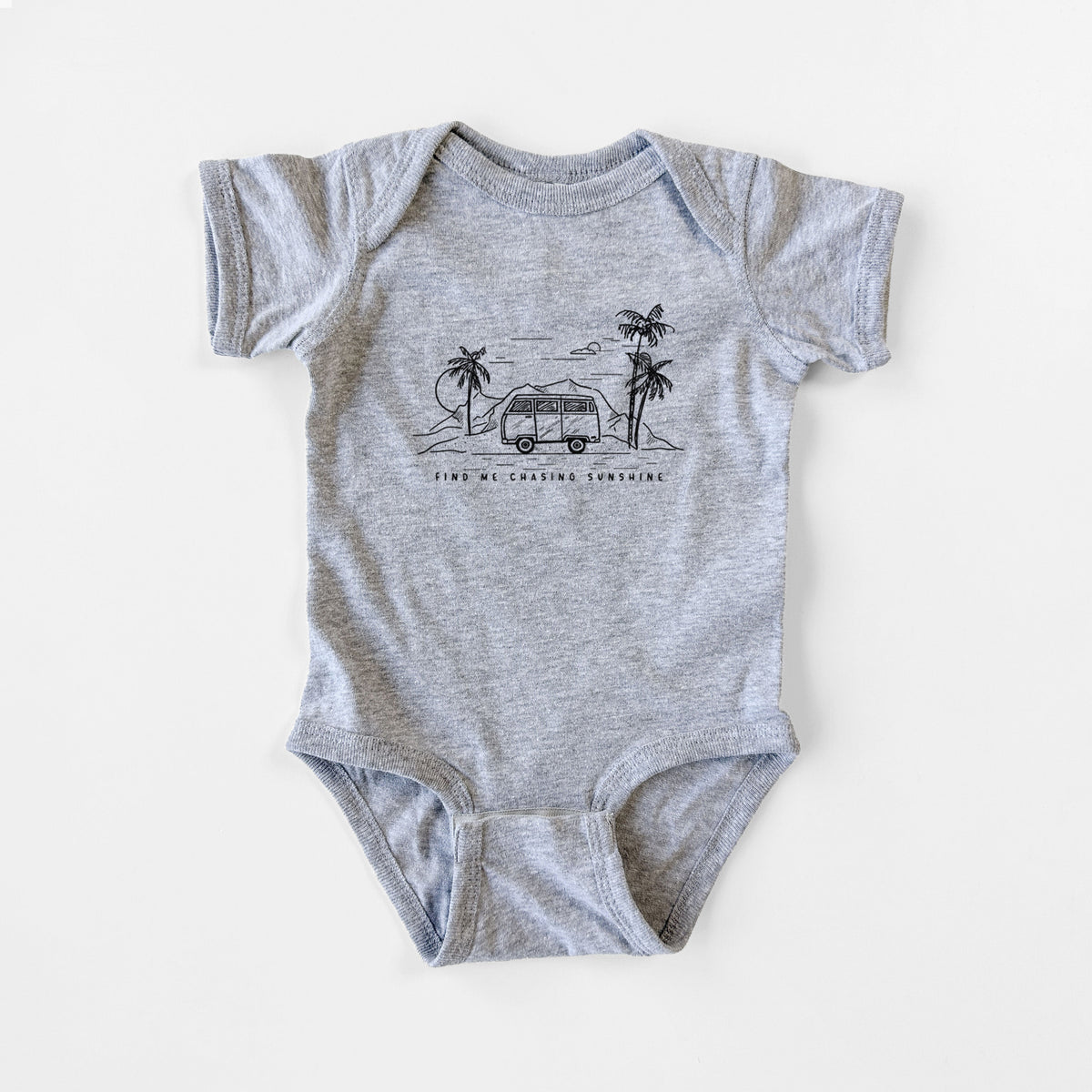 Find Me Chasing Sunshine - Baby Fine Jersey Bodysuit